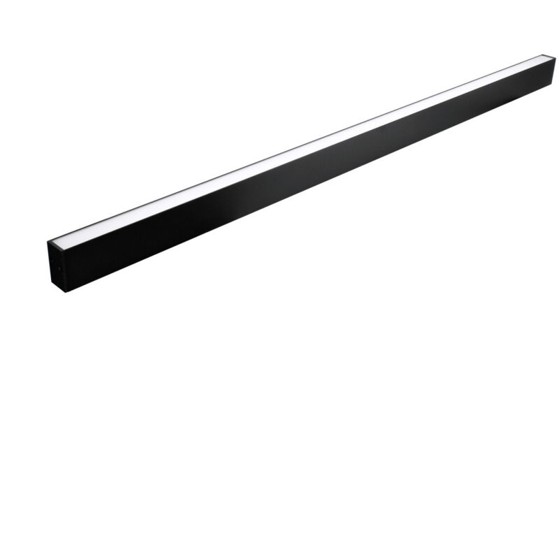 foto del prodotto lampada lineare lorien 23w 2650lm 4000k nero 120cm incasso