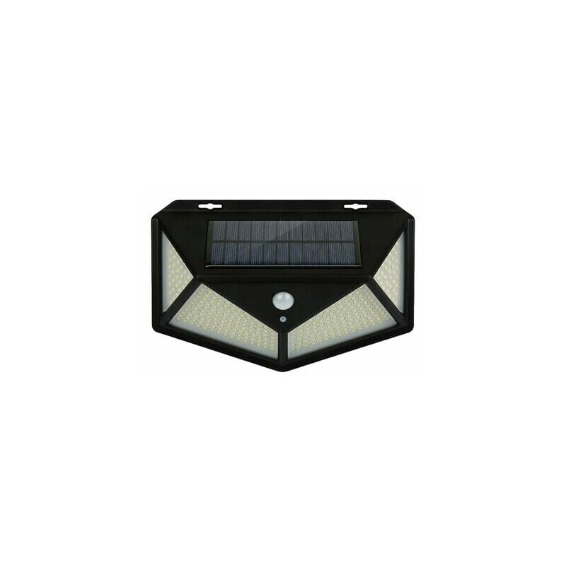 foto del prodotto lampada luce faretto faro esterno solare 300 led con sensore movimento hs 8010c