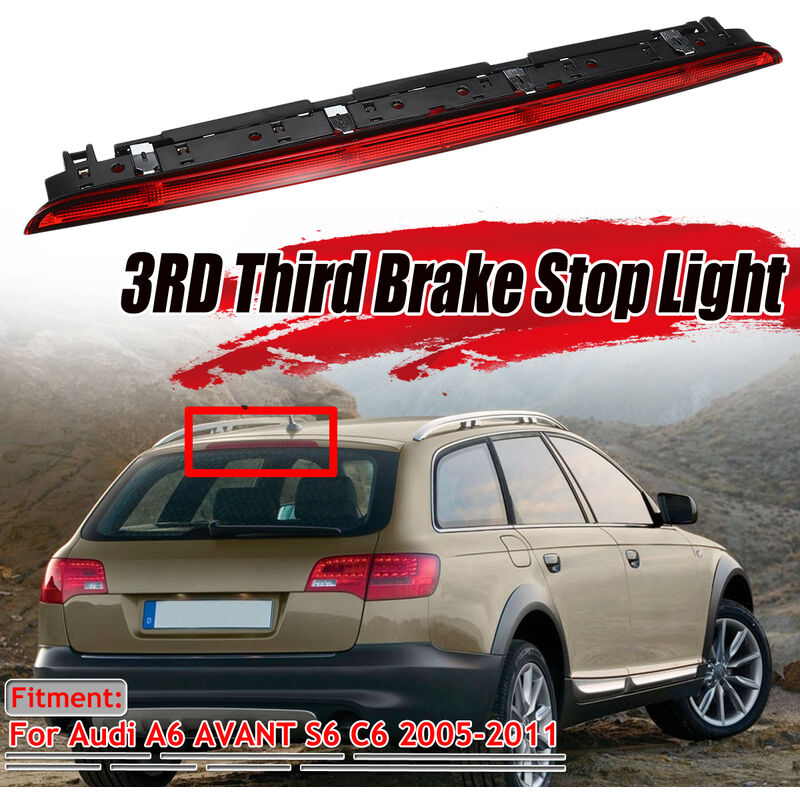 foto del prodotto lampada luce freno a led terze luci freno posteriori per audi a6 avant s6 c6 2005 2011 zebraa