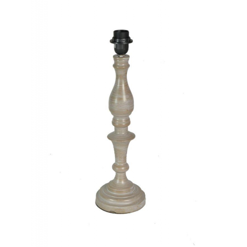 foto del prodotto lampada metallo tortora cm 30h58