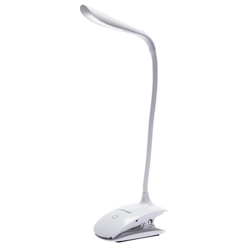 foto del prodotto lampada moderna flessibile led da tavolo 3 lunga durata batteria ricaricabile trade shop traesio