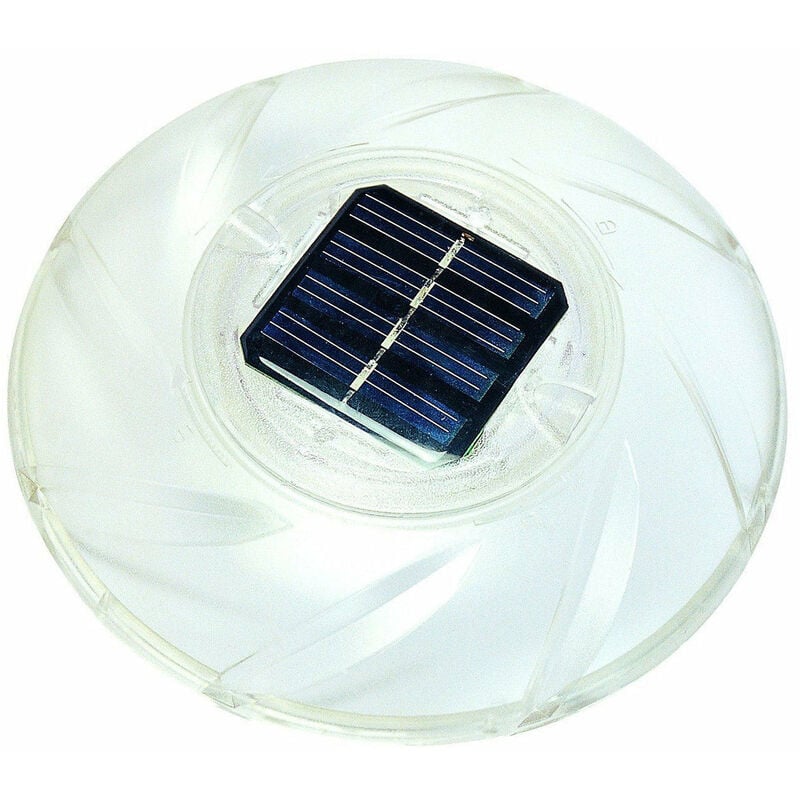 foto del prodotto lampada multicolor solare galleggiante per piscina 18 cm bestway