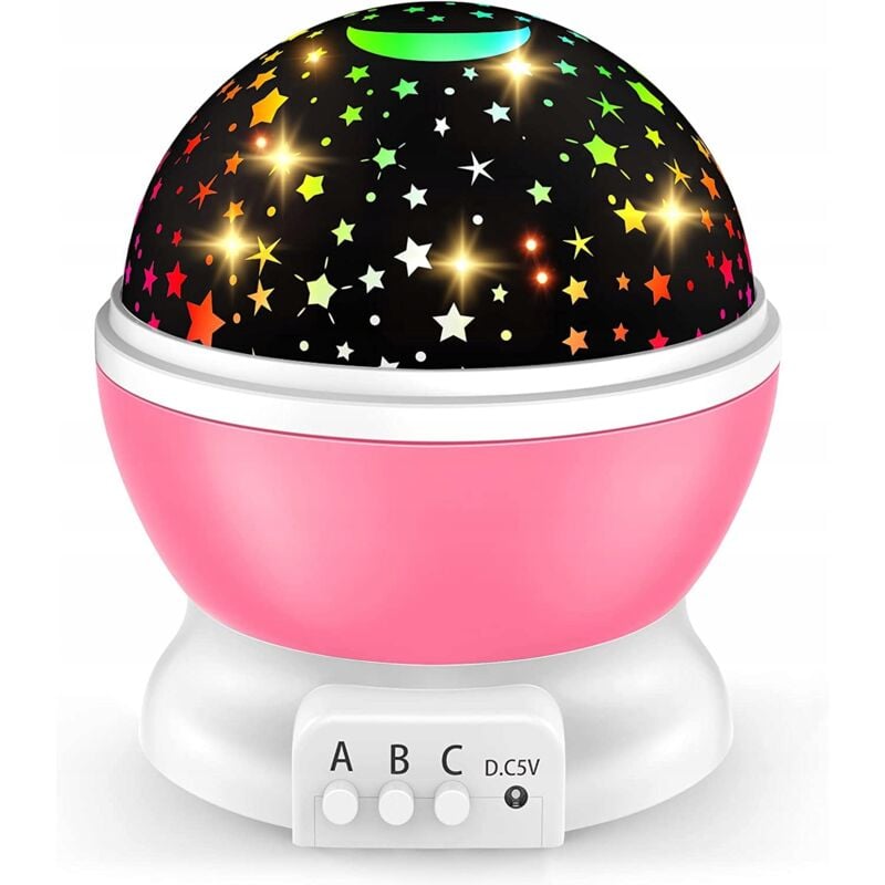 foto del prodotto lampada notturna proiettore proiettore cielo stelle 2in1 xl