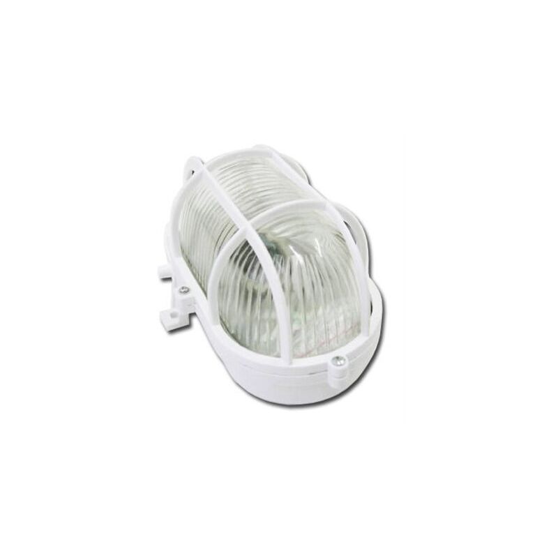 foto del prodotto lampada ovale 60w e 27 scatola bianca 14024