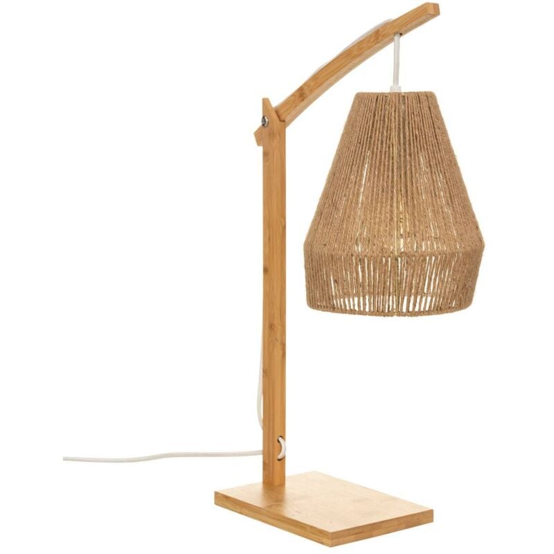 foto del prodotto lampada palm beige h55cm atmosphera cr ateur d int rieur