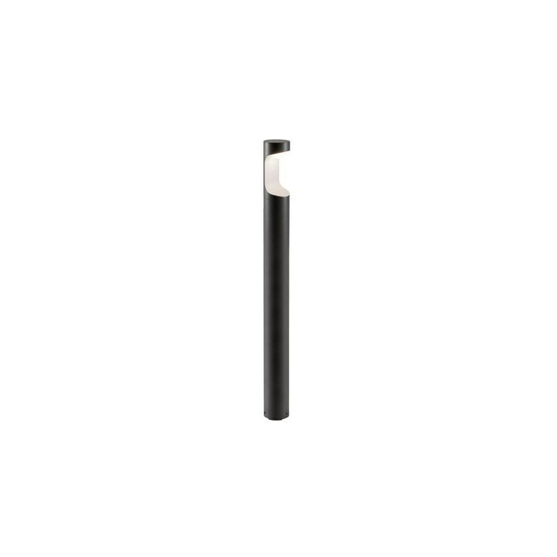 foto del prodotto lampada palo alto da giardino a led 9w 4000k sovil grigio