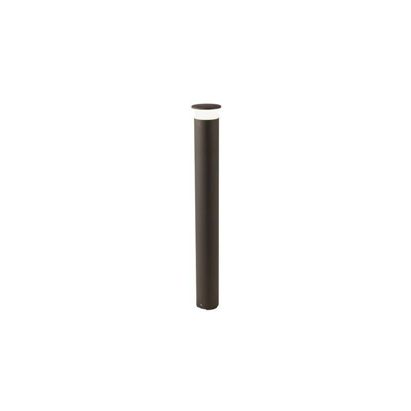 foto del prodotto lampada palo da giardino a led 9w 4000k sovil marrone