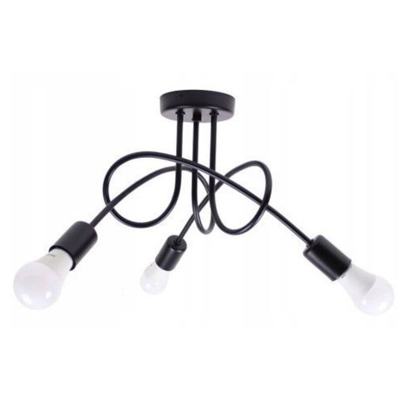 foto del prodotto lampada paradise 3 black