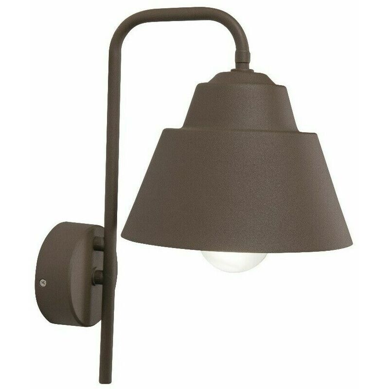 foto del prodotto lampada parete applique esterno discendente e27 illuminazione ip43 alma sovil