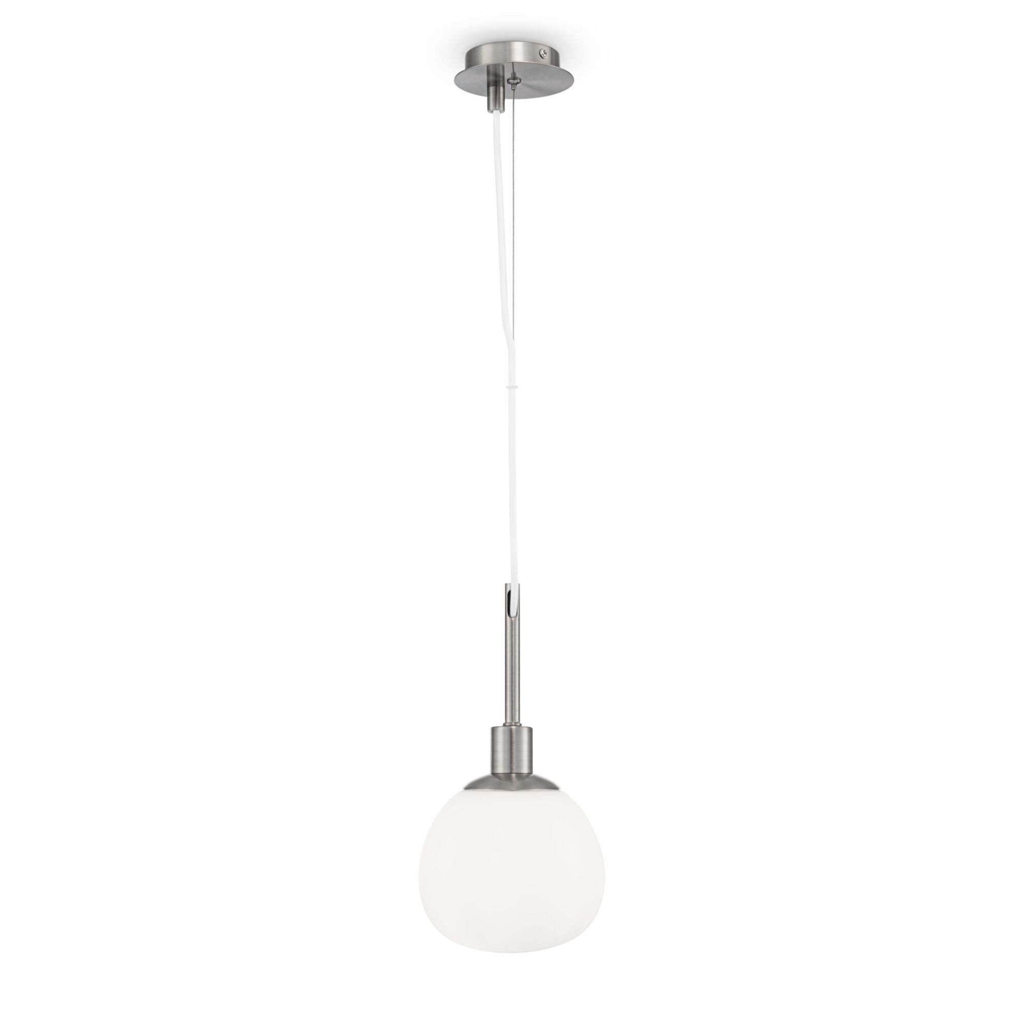 foto del prodotto lampada pendente modern in metallo erich nickel