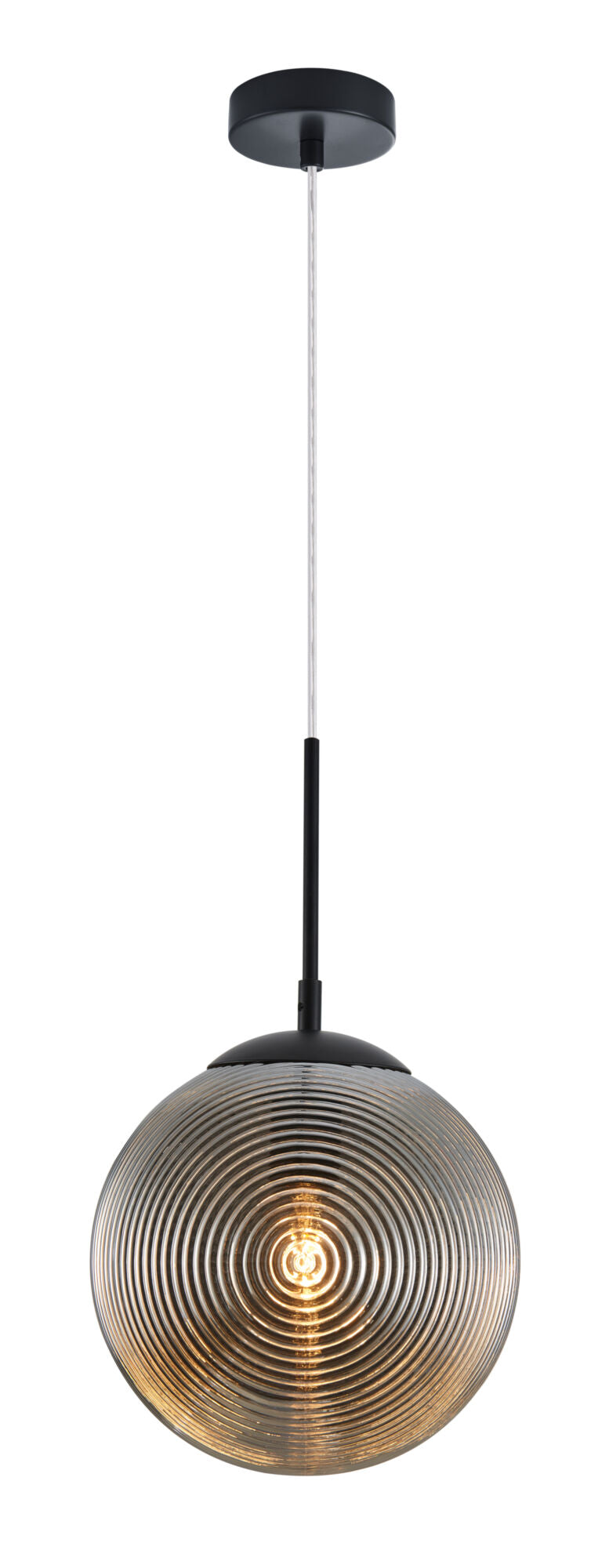 foto del prodotto lampada pendente pendant in metallo lumina nero