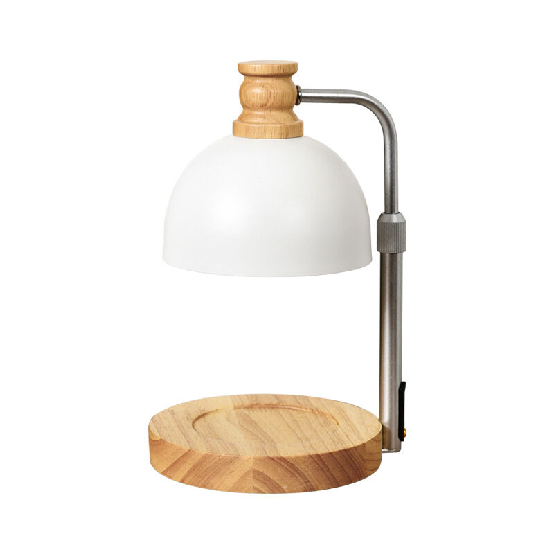 foto del prodotto lampada per aromaterapia dimmerabile, lampada a cera fusa, adatta per casa, ufficio, camera da letto, candela calda