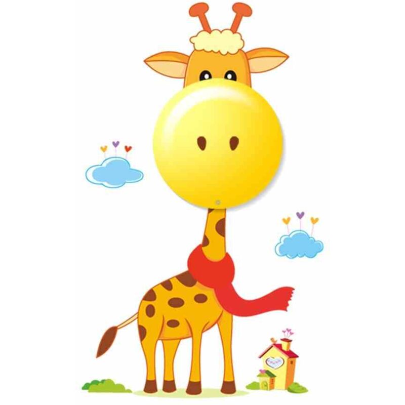 foto del prodotto lampada per bambini giraffa led 0,6w