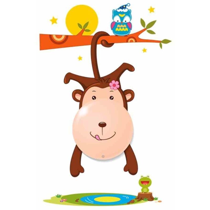 foto del prodotto lampada per bambini scimmia 0,6w led