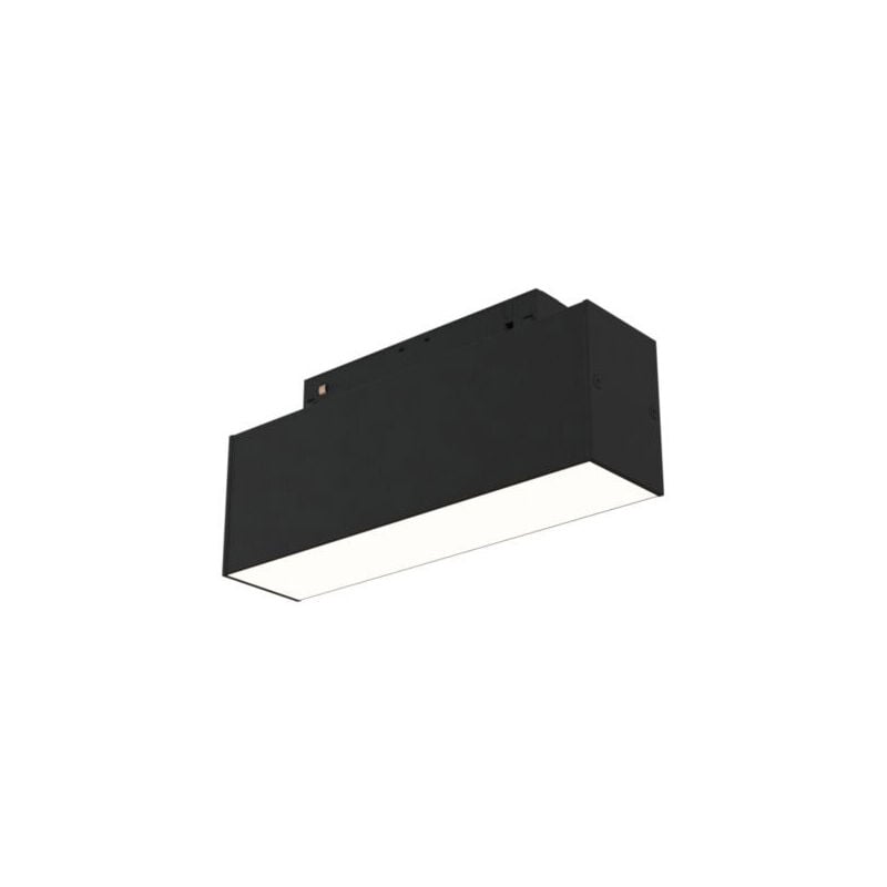 foto del prodotto lampada per binario moderno alluminio nero luce naturale 7w