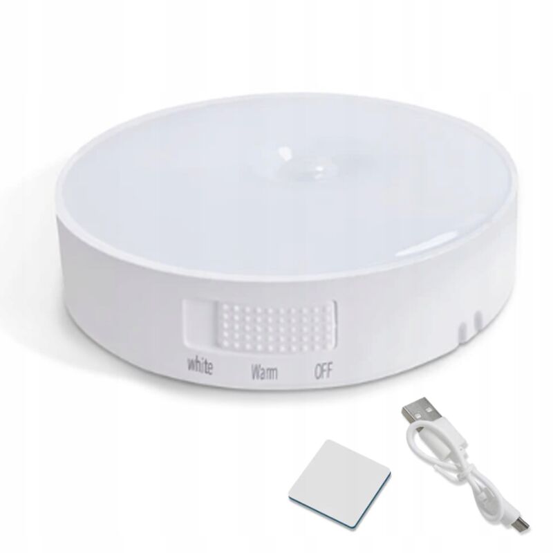 foto del prodotto lampada per mobile armadio con sensore. lampada con sensore di movimento caldo e freddo