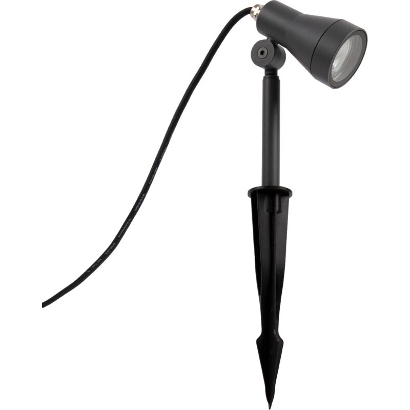 foto del prodotto lampada per piante lampada giardino deco esterni picchetto antracite 1, lampada spike antracite paco home