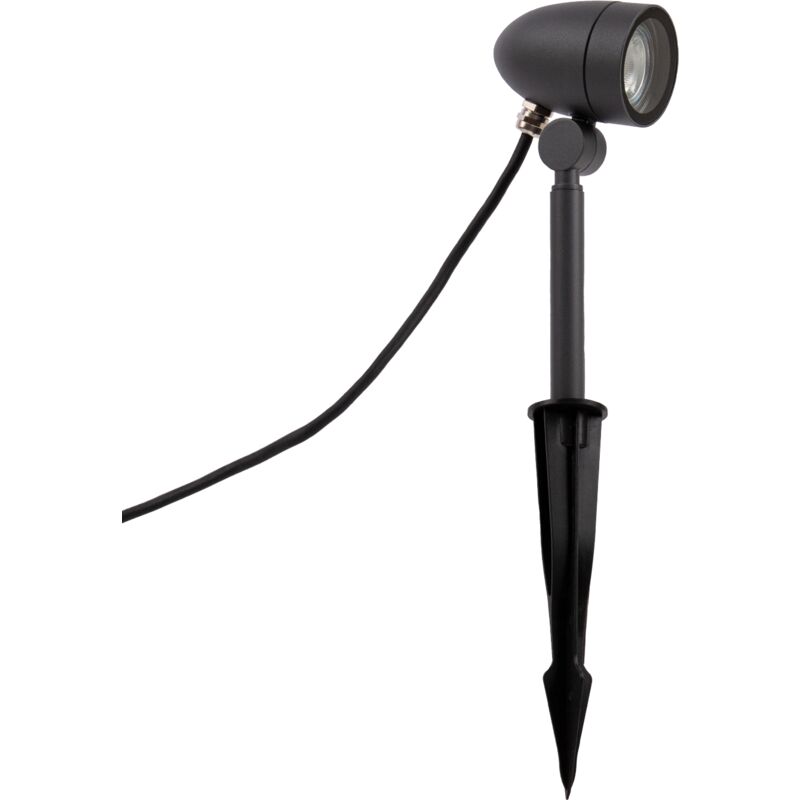 foto del prodotto lampada per piante lampada giardino deco esterni picchetto antracite 2, lampada spike antracite paco home
