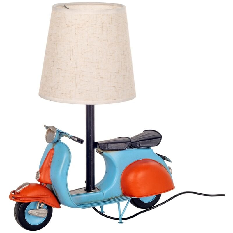 foto del prodotto lampada per scooter vintage lampada da tavolo araba 34x29x15 cm signes grimalt