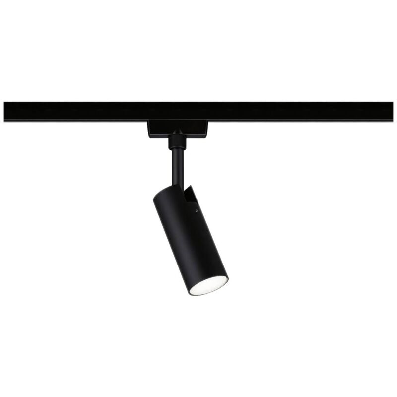 foto del prodotto lampada per sistema su binario urail 4 w led monocolore nero opaco paulmann