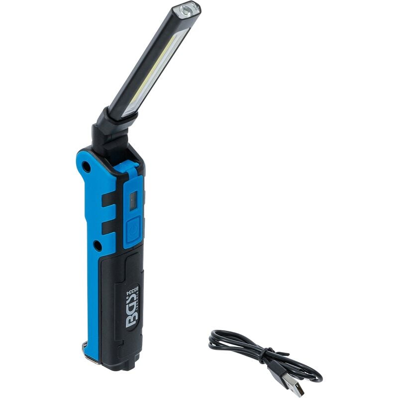 foto del prodotto lampada pieghevole a batteria cob led 5 w