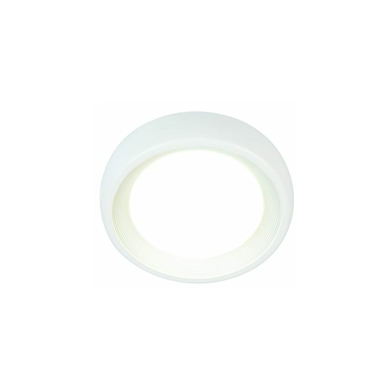 foto del prodotto lampada plafoniera 8w a led smd tonda piccola colore bianco per esterno linea loft sovil