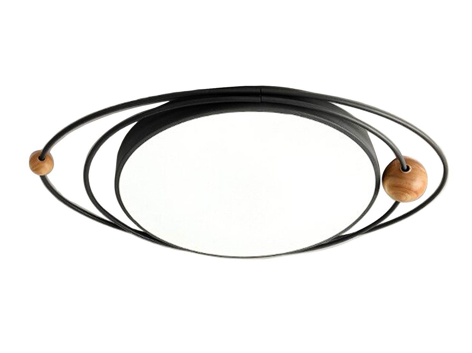 foto del prodotto lampada plafoniera galaxy black app868 c