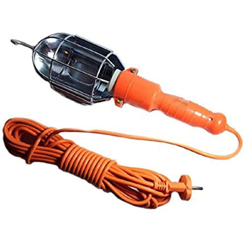 foto del prodotto lampada portatile 5mt spina 10a e27 elettrocanali cod. eck51001 