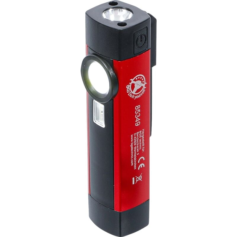 foto del prodotto lampada portatile cob led uv in alluminio 1 w.