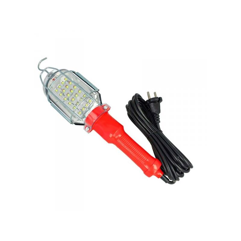 foto del prodotto lampada portatile da lavoro torcia led officina cavo 5 metri 220v 4,8w 400 lumen con interruttore