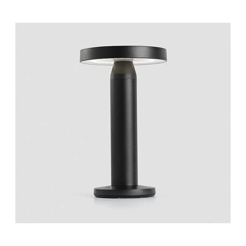 foto del prodotto lampada portatile solare cairo nera 74500