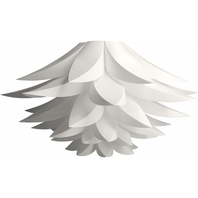 foto del prodotto lampada puzzle con design lotus - paralume fai da te - lampada decorativa floreale per soggiorno e camera da letto - lampada a sospensione o da terra