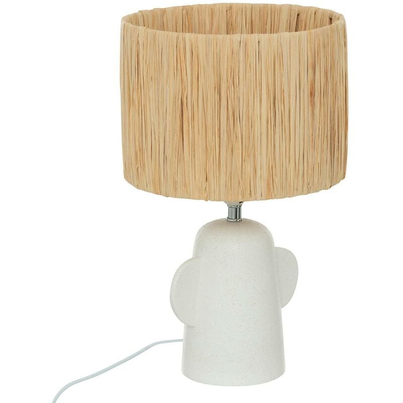 foto del prodotto lampada raia h38cm bianco atmosphera cr ateur d int rieur