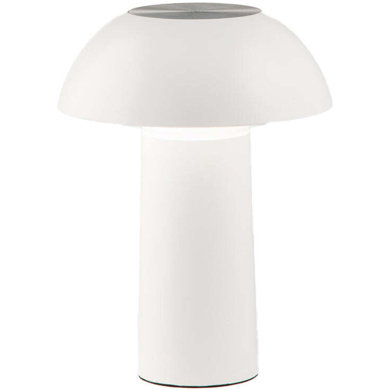 foto del prodotto lampada ricaricabile mikes bianca 4.5w 4000k luce naturale con touch dimmer e cct