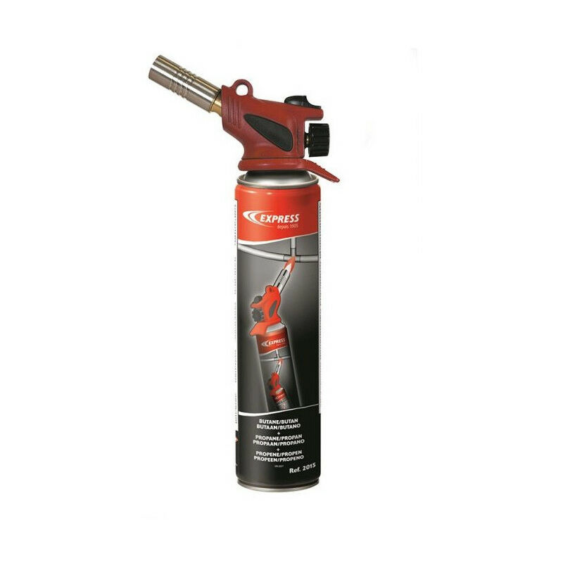 foto del prodotto lampada saldante piezoelettrica con inversione istantanea e cartuccia di gas - guilbert express