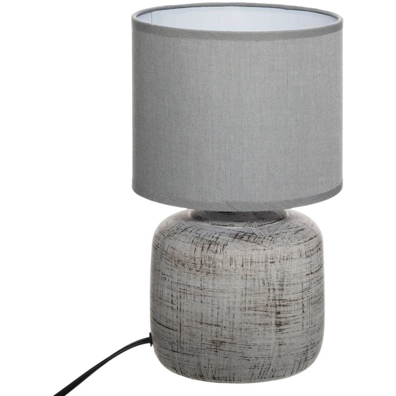foto del prodotto lampada salta in ceramica grigia 26,5 cm atmosphera cr ateur d int rieur