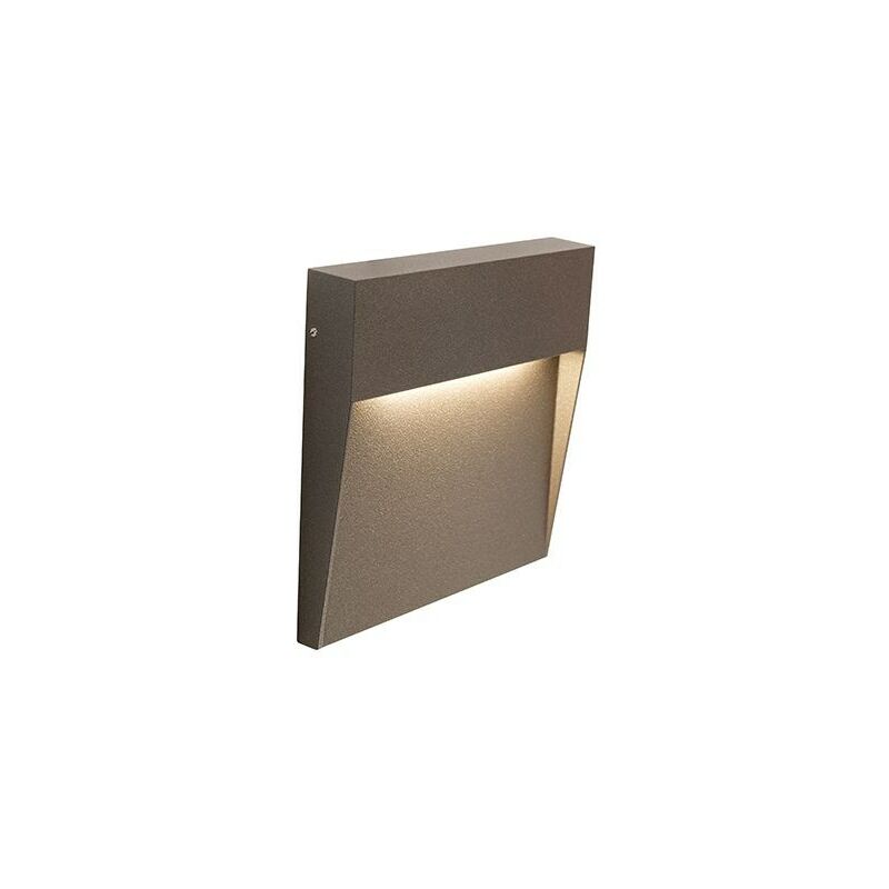 foto del prodotto lampada segna passo da esterno a led 6w 3000k sovil marrone