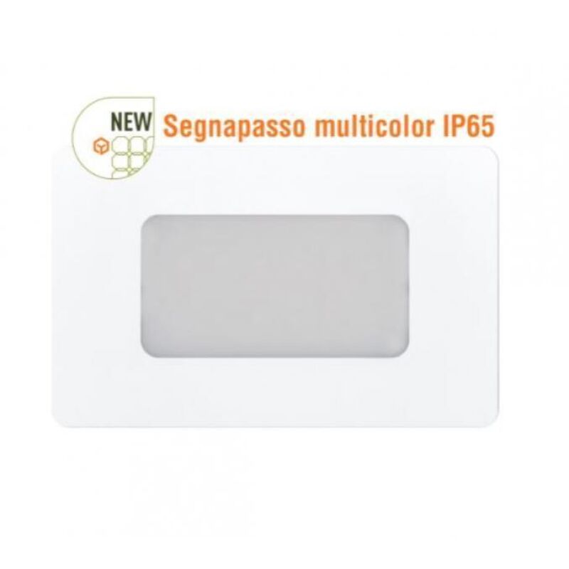 foto del prodotto lampada segnapasso tecno switch la901bd-incasso-multicolor-bianca