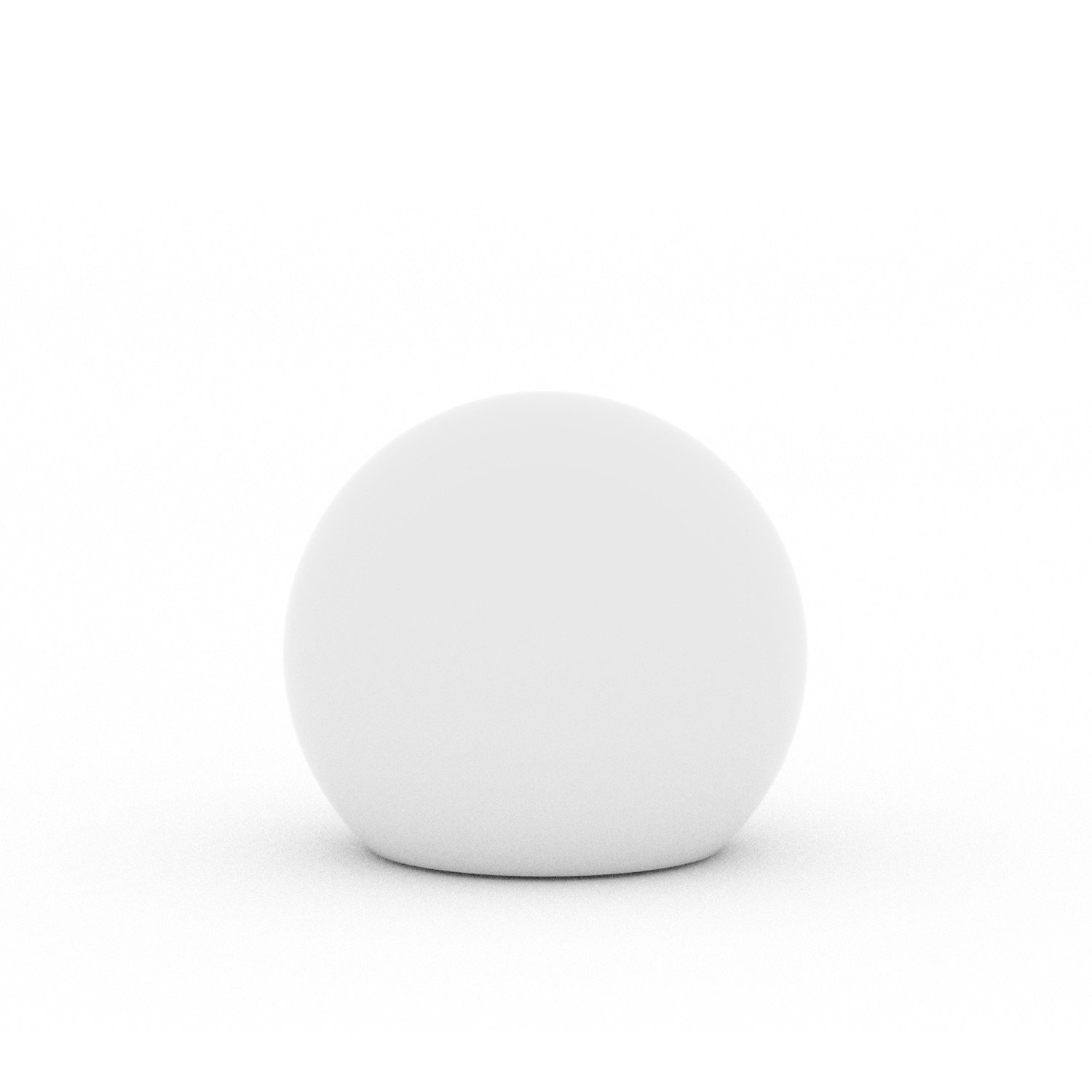 foto del prodotto lampada sfera luminosa da giardino 70 cm luce multicolor con batteria solare mod. hoop
