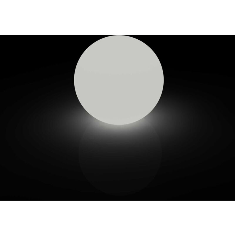 foto del prodotto lampada sferica a led da appoggio mod. moon 60 cm