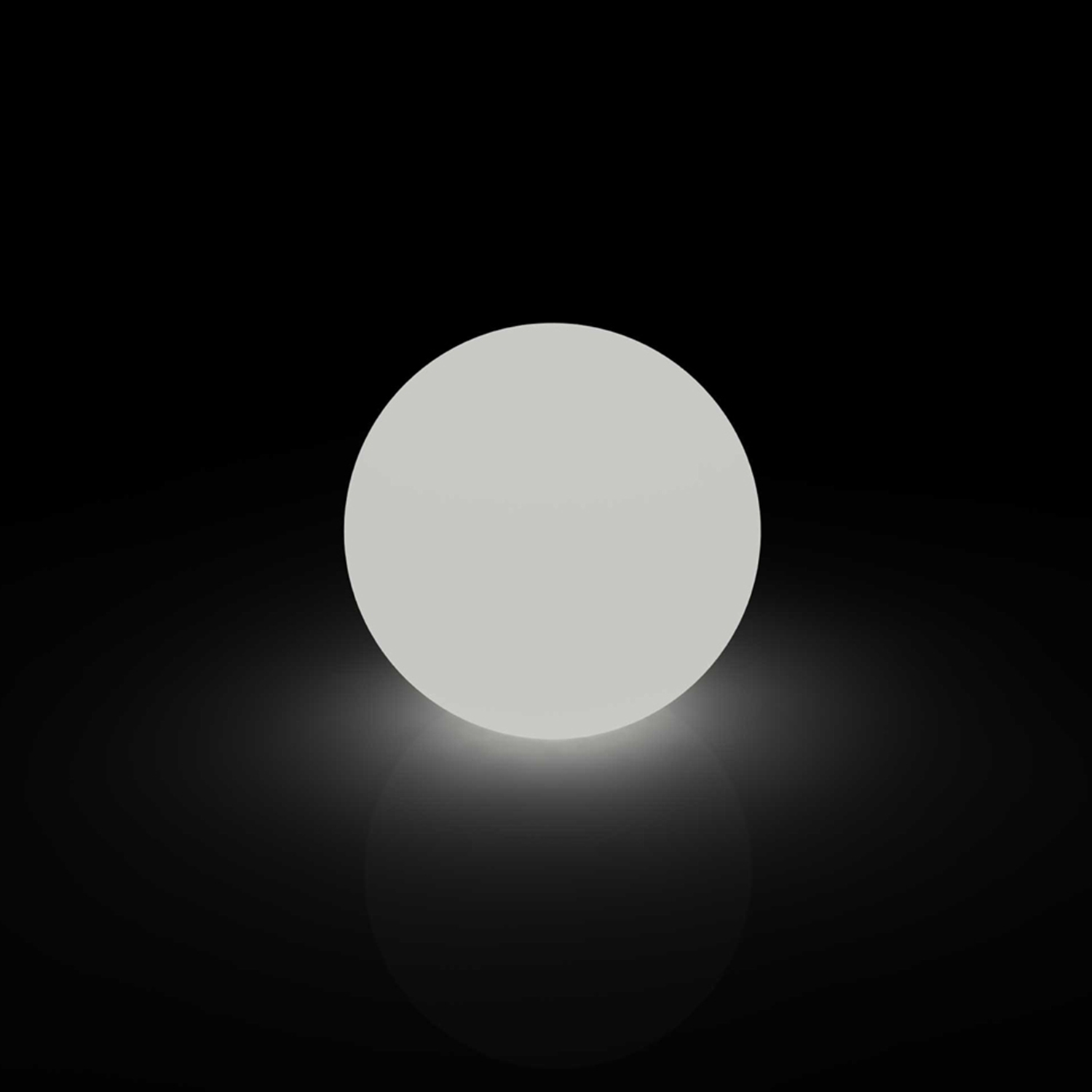 foto del prodotto lampada sferica da appoggio 30 cm modello moon