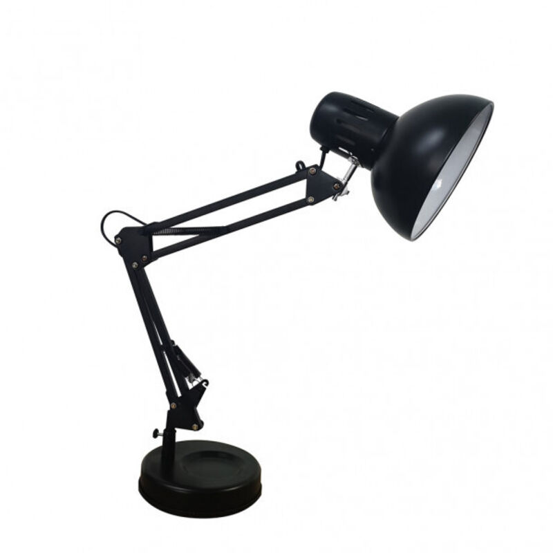 foto del prodotto lampada snodata rutilo 1xe27 nero opaco 57x39x15 cm