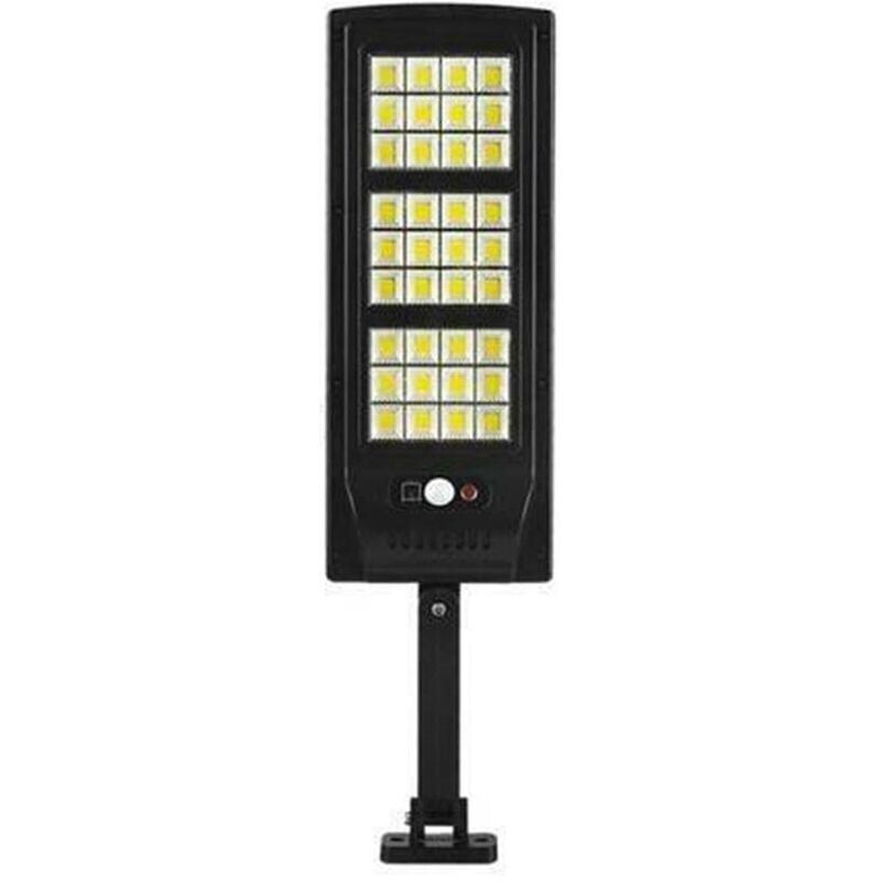 foto del prodotto lampada solare a led sl 144 6000k lampada da terra con telecomando 3 funzioni induzione corpo umano