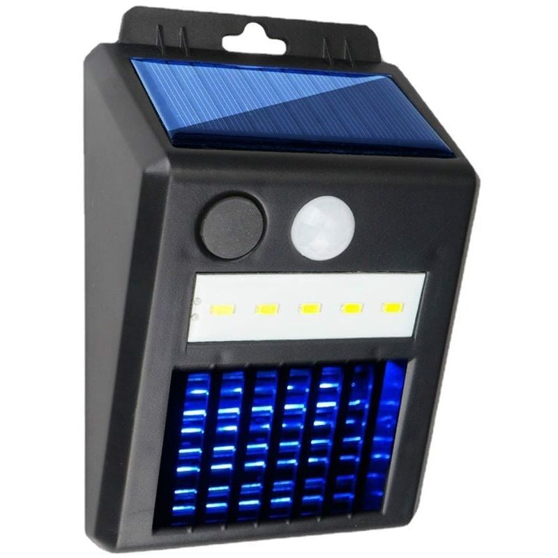 foto del prodotto lampada solare anti insetti, lampada anti zanzare uv portatile impermeabile per esterni contro zanzare, tarme, mosche, insetti