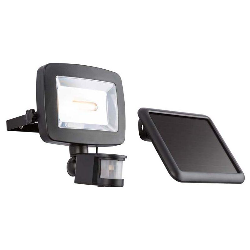 foto del prodotto lampada solare da esterno a led luce nera ip44 illuminazione giardino terrazzo percorso