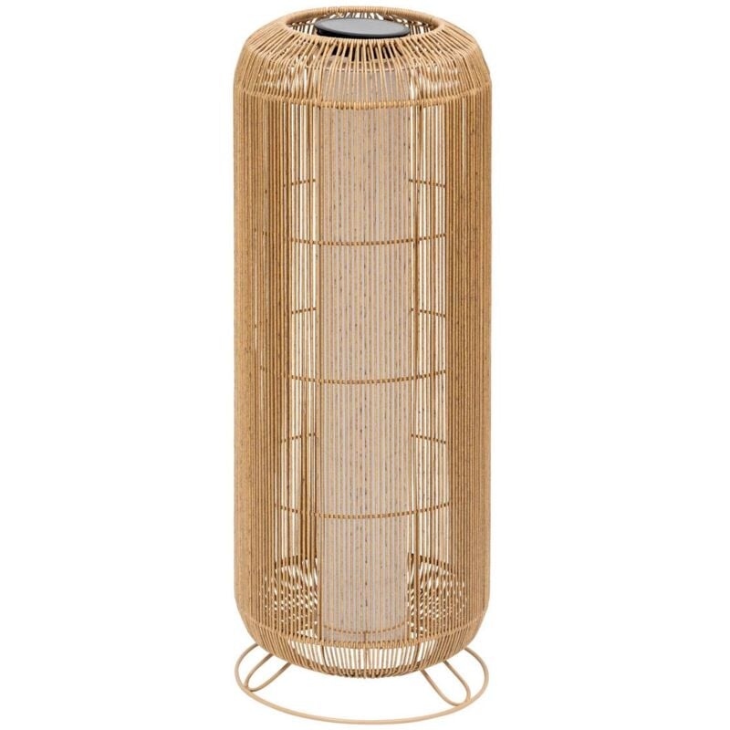 foto del prodotto lampada solare da terra per esterni loise beige h78cm atmosphera cr ateur d int rieur