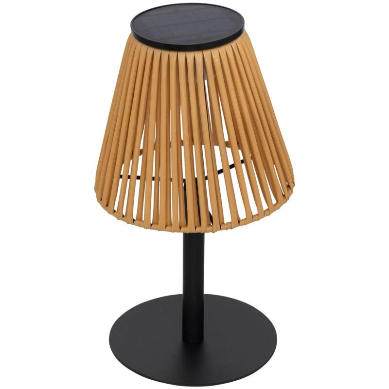 foto del prodotto lampada solare e usb da esterno kessy beige h30cm atmosphera cr ateur d int rieur
