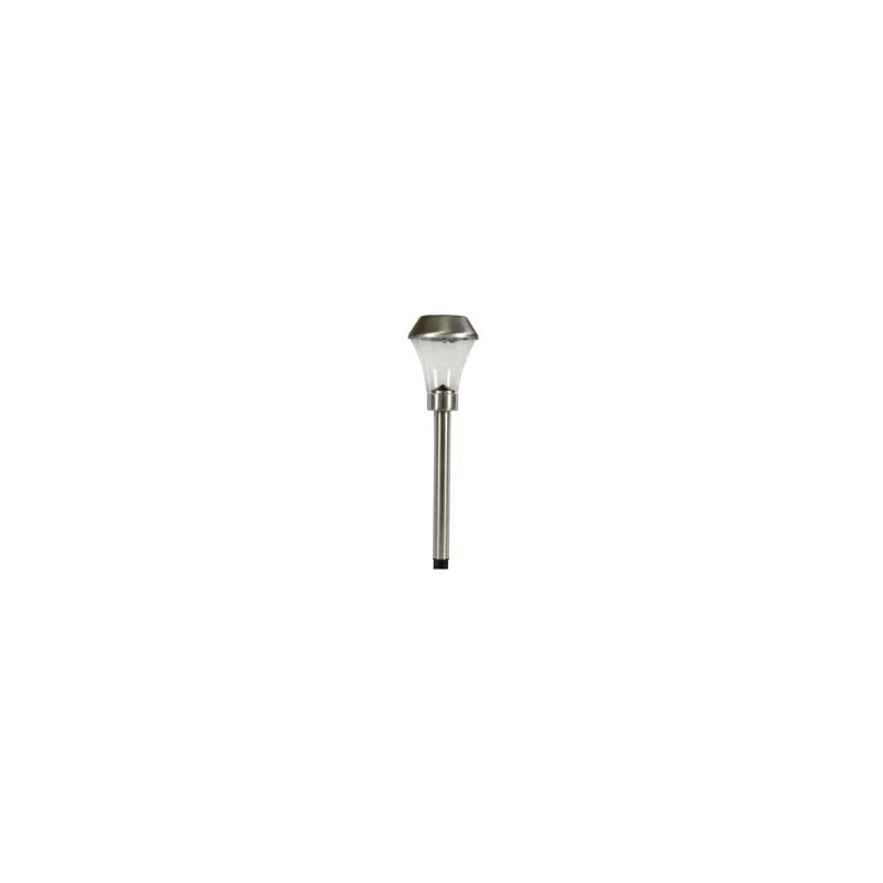 foto del prodotto lampada solare inox polluce cm.9x39,5h.