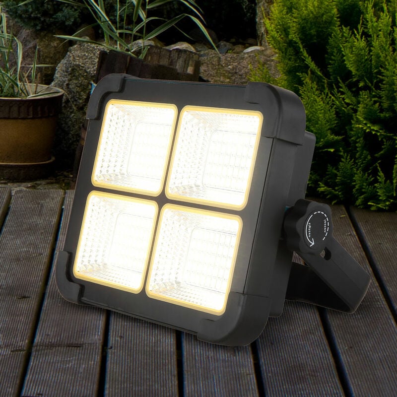 foto del prodotto lampada solare, lampada da esterno, resistente alle intemperie, dimmerabile, base in vetro, 1x led 15w 1000lm 4000k, lxpxa 18,5x5,5x14,5 cm