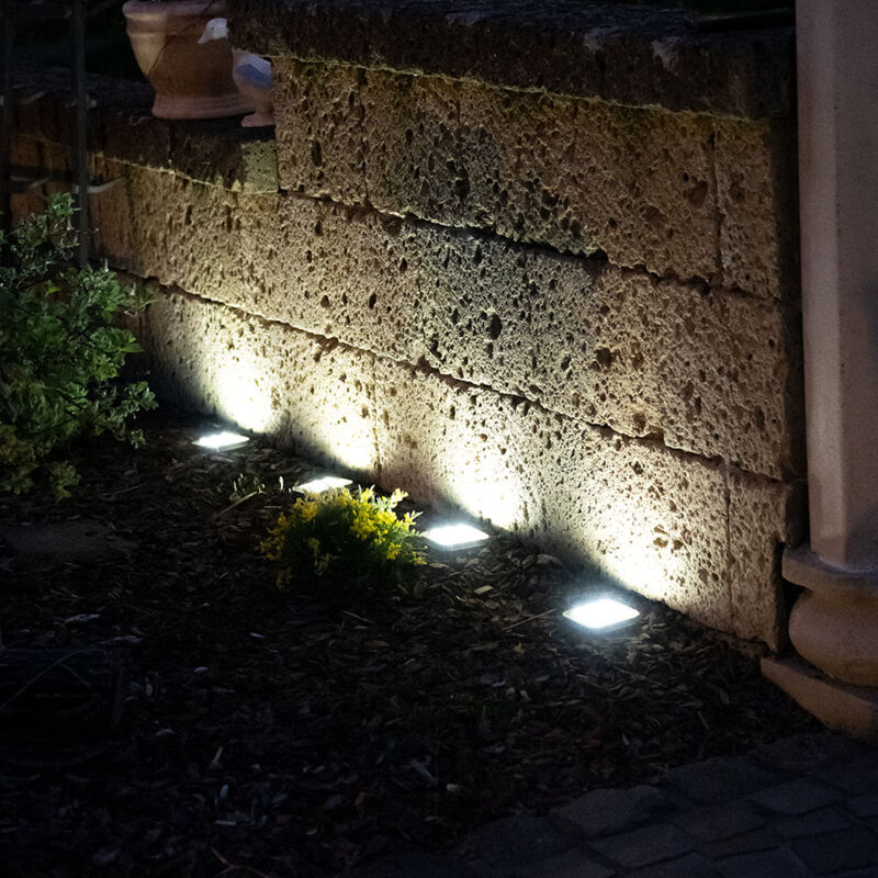 foto del prodotto lampada solare lampada da terra lampade solari per esterni luce vialetto luci da giardino solari con picchetto, plastica acciaio inossidabile, led